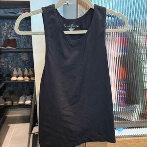 French Laundry Elegant Black Tank Top